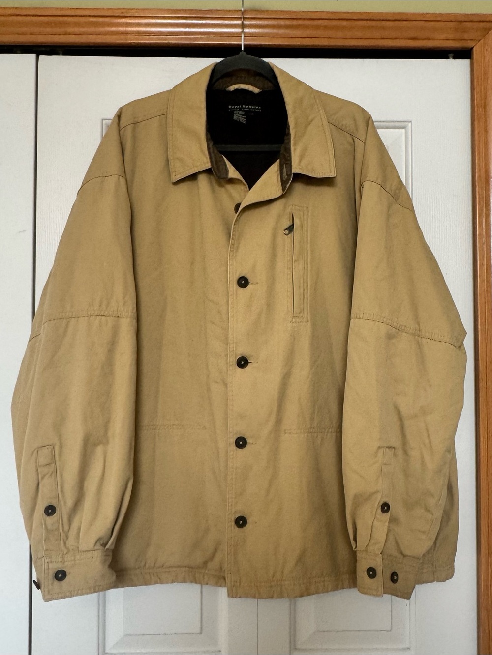 Royal Robbins Fleece Lined Canvas Field Jacket
